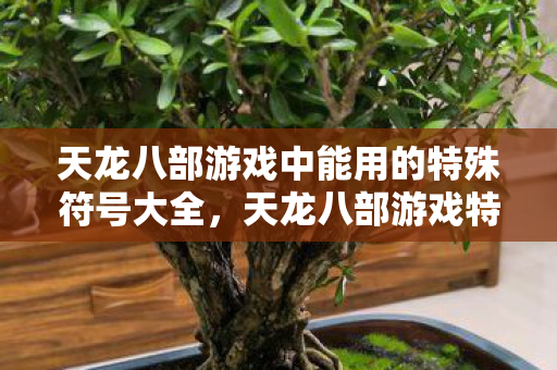 天龙八部游戏中能用的特殊符号大全图片