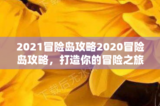 2021冒险岛攻略2020冒险岛攻略图片