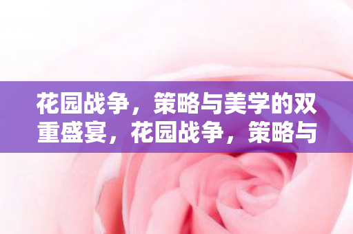 花园战争,策略与美学的双重盛宴,花园战争,策略与美学的双重盛宴 花园战争,策略与美学的双重盛宴,花园战争,策略与美学的双重盛宴