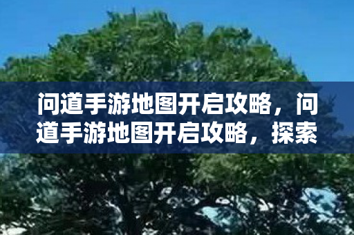 问道手游地图开启攻略，问道手游地图开启攻略，探索未知领域