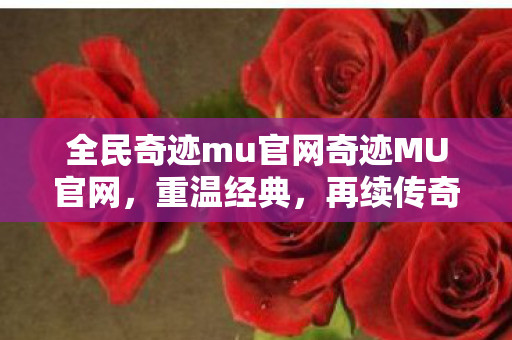 全民奇迹mu官网奇迹MU官网图片