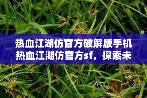 热血江湖仿官方破解版手机热血江湖仿官方sf,探索未知世界的奇妙之旅,热血江湖仿官方破解版,探索未知世界的奇妙之旅 热血江湖仿官方破解版手机热血江湖仿官方sf,探索未知世界的奇妙之旅,热血江湖仿官方破解版,探索未知世界的奇妙之旅