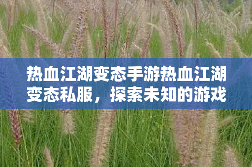 热血江湖变态手游热血江湖变态私服,探索未知的游戏世界,热血江湖变态私服,探索未知的游戏世界 热血江湖变态手游热血江湖变态私服,探索未知的游戏世界,热血江湖变态私服,探索未知的游戏世界