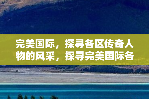 探寻完美国际各区传奇人物风采图片