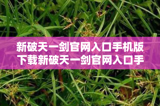 新破天一剑官网入口手机版下载新破天一剑官网入口手机版，畅游经典，尽享便捷，新破天一剑官网入口，手机畅玩经典，便捷体验
