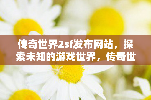 传奇世界2sf发布网站图片