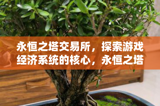 探索游戏经济系统的核心图片
