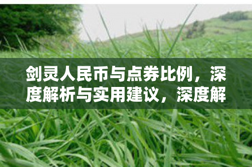 剑灵人民币与点券比例及实用建议图片