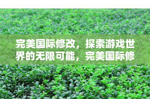 探索游戏世界的无限可能图片