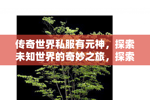 探索未知世界的奇妙之旅图片