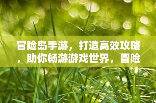 冒险岛手游高效攻略图片