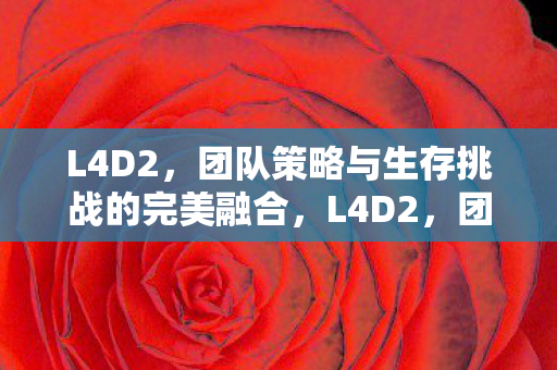 L4D2，团队策略与生存挑战的完美融合，L4D2，团队策略与生存挑战的完美融合