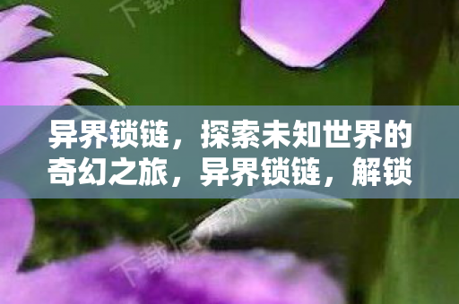 异界锁链，探索未知世界的奇幻之旅，异界锁链，解锁未知世界的奇幻冒险之旅