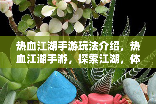 热血江湖手游玩法介绍,热血江湖手游,探索江湖,体验丰富玩法 热血江湖手游玩法介绍,热血江湖手游,探索江湖,体验丰富玩法