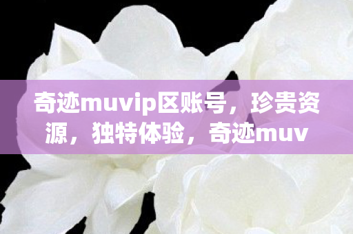 奇迹muvip区账号图片