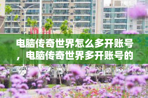电脑传奇世界多开账号的方法图片