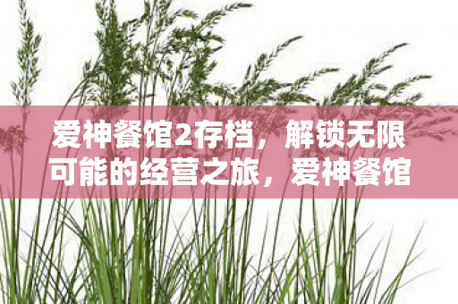 爱神餐馆2解锁无限可能的经营之旅图片