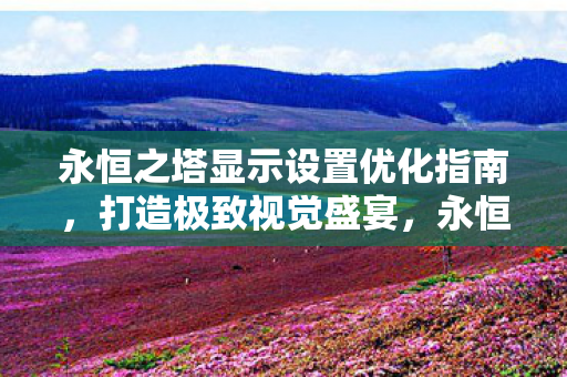永恒之塔显示设置优化指南图片
