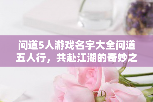 问道5人游戏名字大全问道五人行，共赴江湖的奇妙之旅，问道五人行，共赴江湖的奇妙之旅