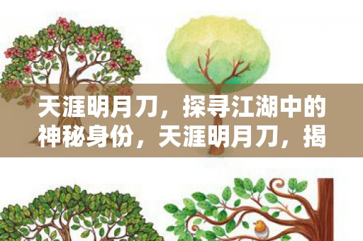 探寻江湖中的神秘身份图片