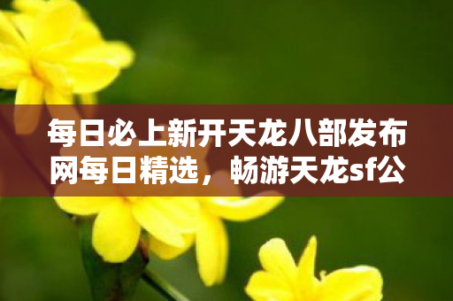 每日必上新开天龙八部发布网每日精选图片