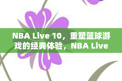 NBA Live 10图片