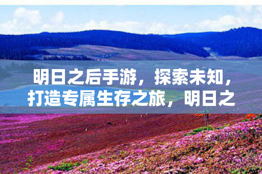 打造专属生存之旅图片