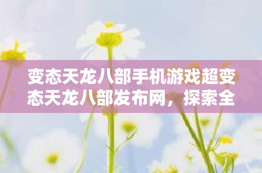 变态天龙八部手机游戏超变态天龙八部发布网图片