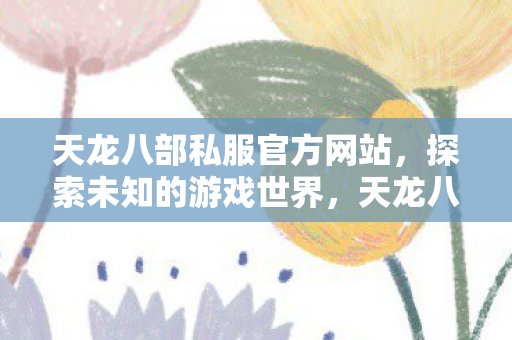 天龙八部私服官方网站图片