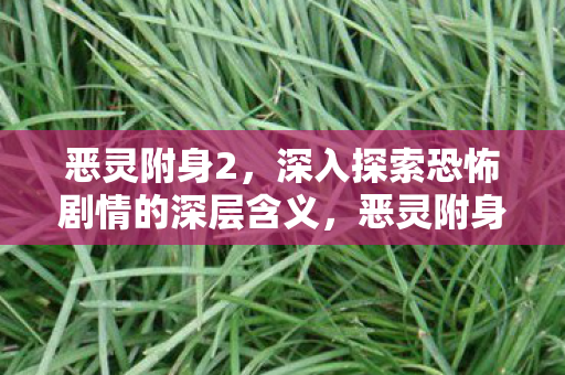 深入探索恐怖剧情的深层含义图片