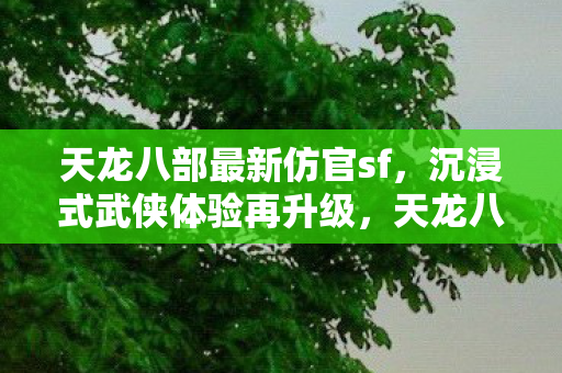 天龙八部最新仿官sf图片