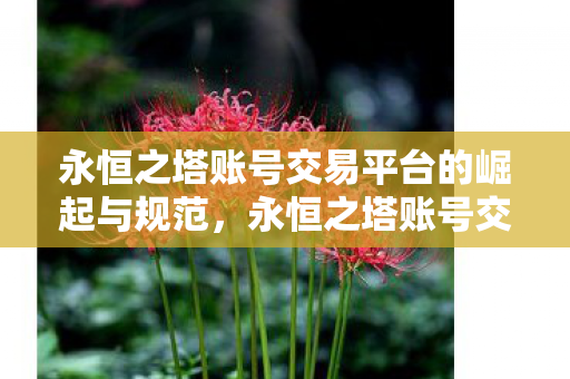永恒之塔账号交易平台的崛起与规范图片