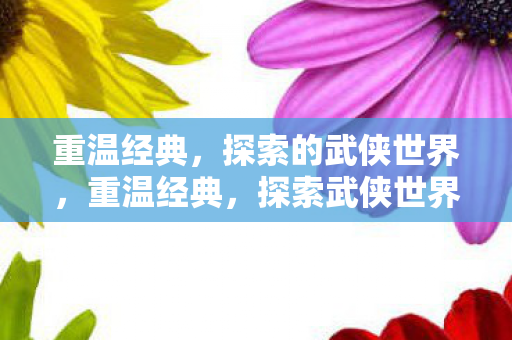 重温经典，探索的武侠世界，重温经典，探索武侠世界之旅