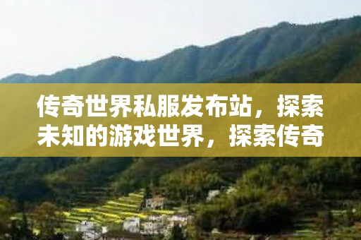 传奇世界私服发布站图片