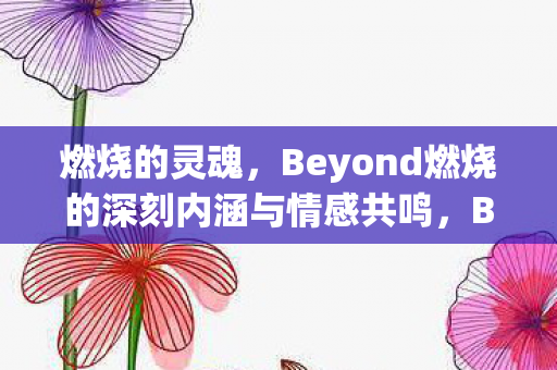 Beyond燃烧的深刻内涵与情感共鸣图片