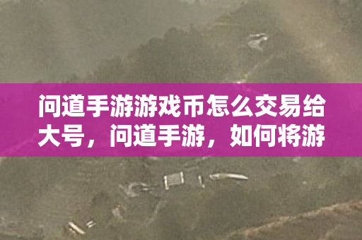 问道手游游戏币怎么交易给大号，问道手游，如何将游戏币转移给大号？