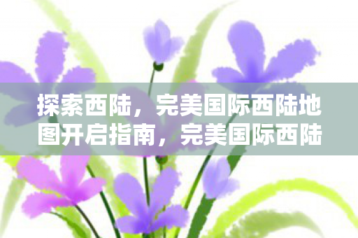 完美国际西陆地图开启指南图片