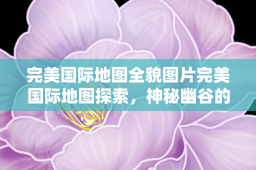 完美国际地图全貌图片完美国际地图探索图片