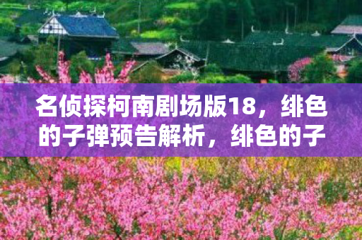 名侦探柯南剧场版18的悬疑与冒险图片