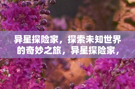 异星探险家,探索未知世界的奇妙之旅,异星探险家,探索未知世界的奇妙之旅 异星探险家,探索未知世界的奇妙之旅,异星探险家,探索未知世界的奇妙之旅
