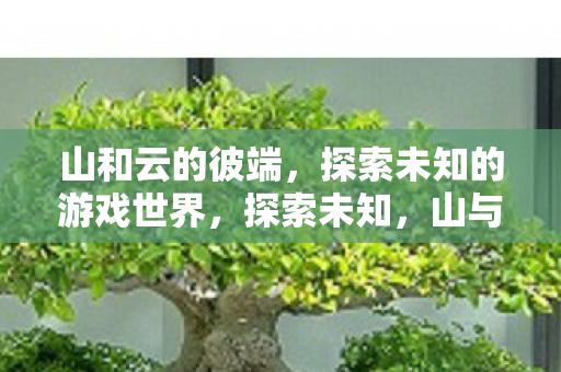 探索未知的游戏世界图片