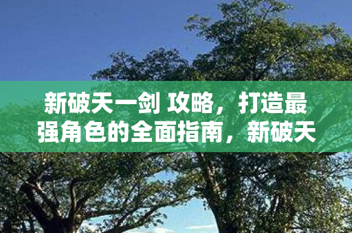 新破天一剑打造最强角色全面攻略图片