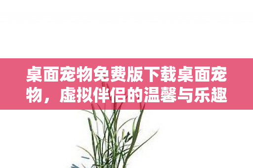 桌面宠物免费版下载桌面宠物,虚拟伴侣的温馨与乐趣,免费下载桌面宠物,享受虚拟伴侣的温馨与乐趣 桌面宠物免费版下载桌面宠物,虚拟伴侣的温馨与乐趣,免费下载桌面宠物,享受虚拟伴侣的温馨与乐趣