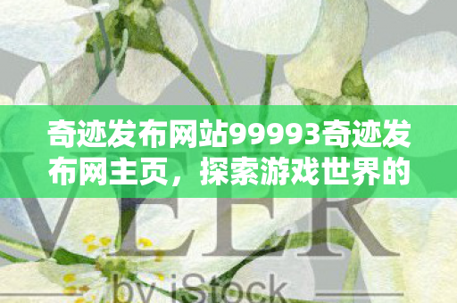 奇迹发布网站99993奇迹发布网主页图片