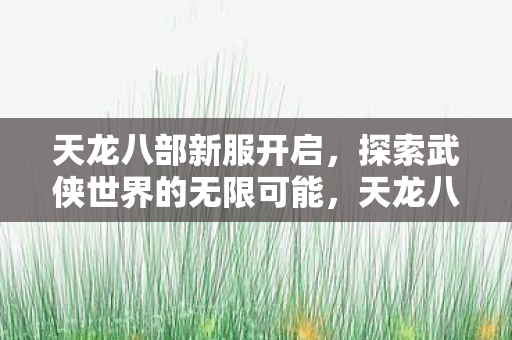 探索武侠世界的无限可能图片