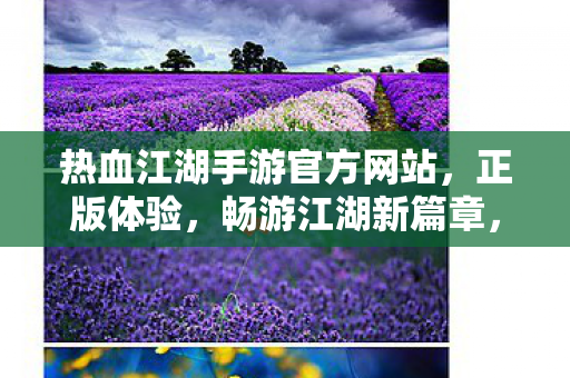 热血江湖手游官方网站图片