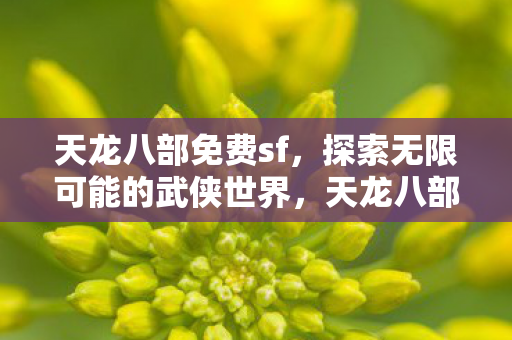 探索无限可能的武侠世界图片