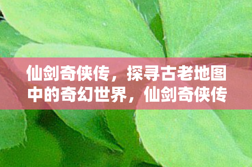 探寻古老地图中的奇幻世界图片