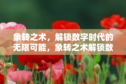 象转之术解锁数字时代无限可能图片