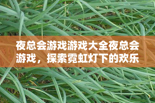 夜总会游戏游戏大全夜总会游戏图片